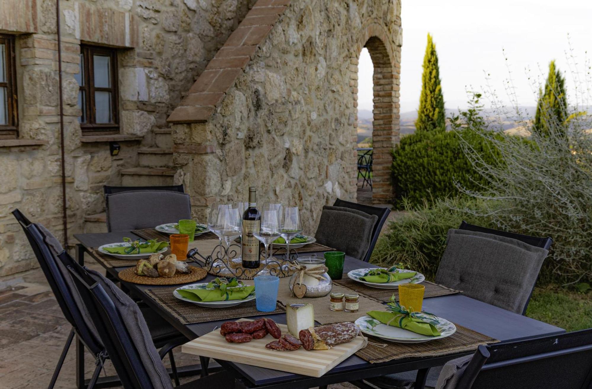 Relax Palazzo Monaci Asciano Exterior foto